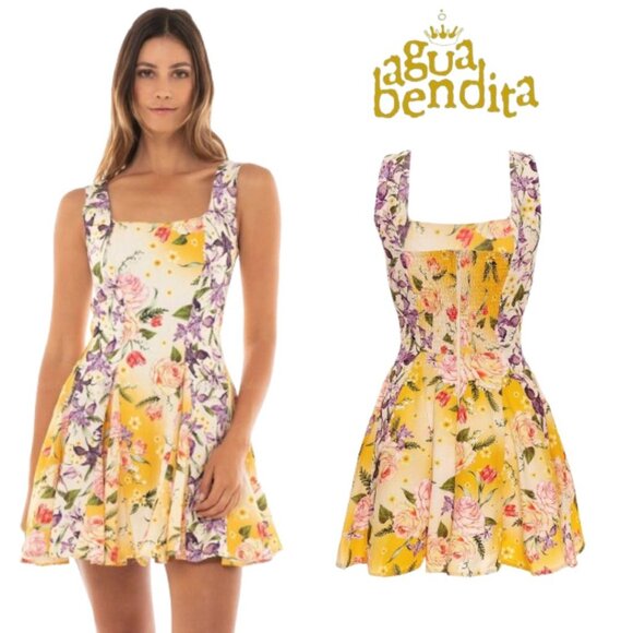 NWT - Agua Bendita Kristen Dreamin Dress (Style No. 13474) Size M